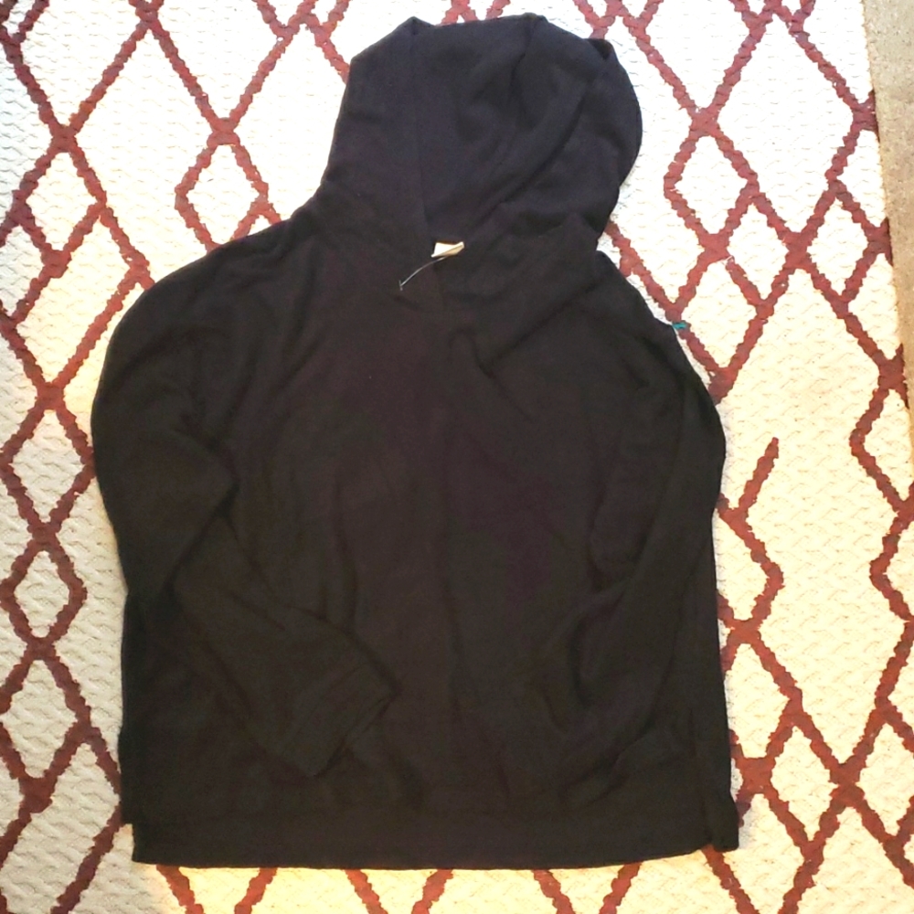 Adyson Parker Super Soft Black Hoodie, Size M